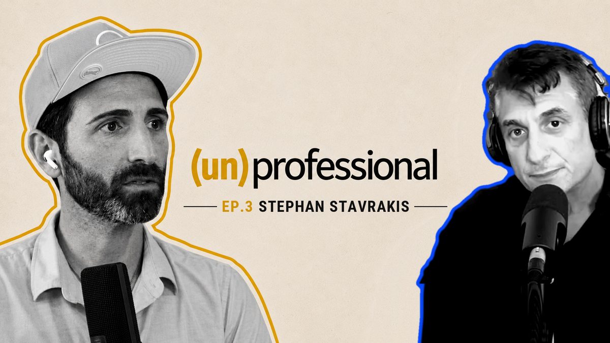 Honor, brotherhood, and showing up — Stephan Stavrakis